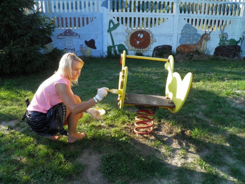 wolontariat malowanie